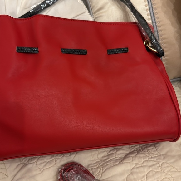 Badgley Mischka Red Women's Bag new - Picture 6 of 14